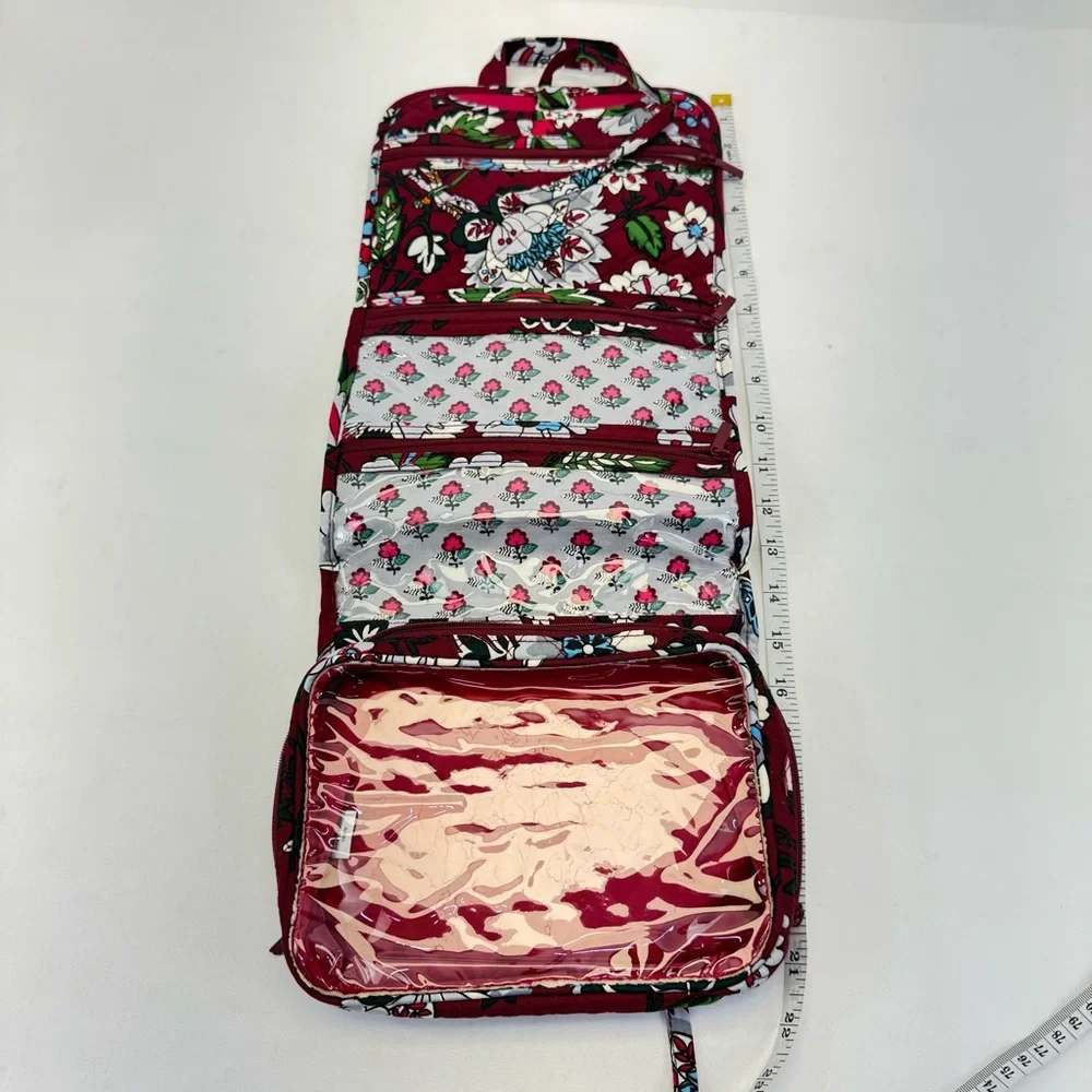 NEW Massive Lot of Vera Bradley Bordeaux Blooms Dragonfly Bags, Robe, Tumbler - Picture 9 of 16